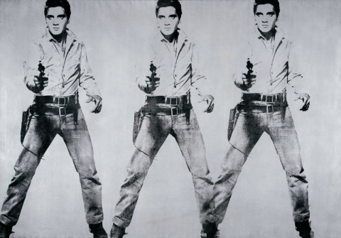 Triple Elvis, di Andy Warhol
