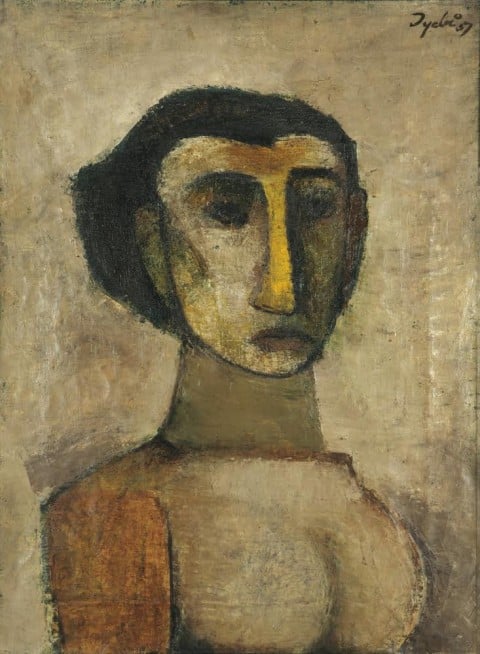 Tyeb Mehta, Girl in Love, 1957