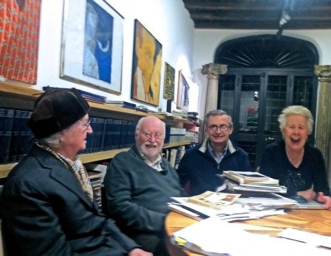 Vasco Bendini, Maurizio Calvesi, Gabriele Simongini e Matteo Monferini, 27 dicembre 2014