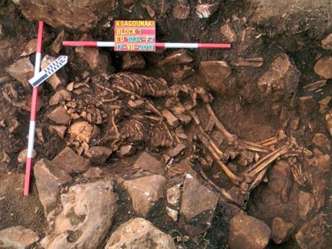Gli amanti della grotta di Diros