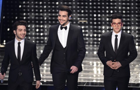 Il Volo sul palco di Sanremo