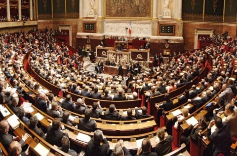 L'Assemblée Nationale francese riunita