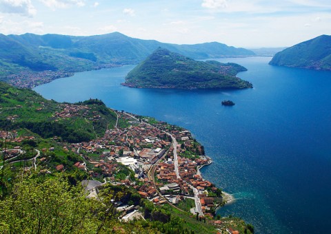 Monte Isola e il Lago d'Iseo