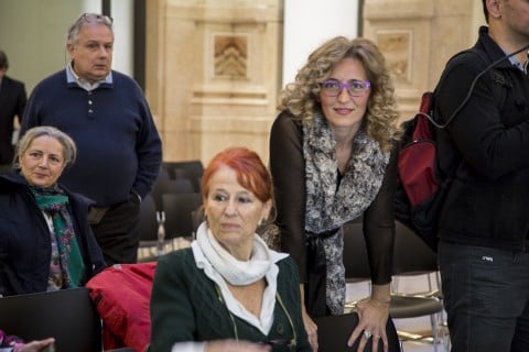 Partorire con l'Arte - Miriam Mirolla con Elena Manzoni di Chiosca, Presidente Fondazione Piero Manzoni