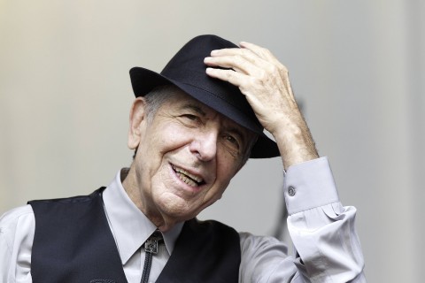 Leonard Cohen, agosto 2012. Foto: NICOLAS MAETERLINCK/AFP/GettyImages
