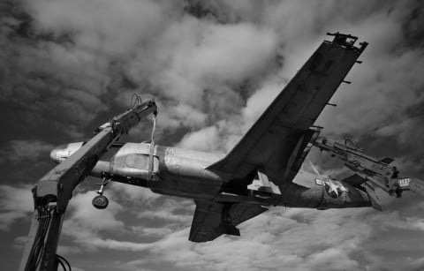 Armando Lulaj, Recapitulation (American Spy Plane), 2015 - photo Marco Mazzi - courtesy the artist