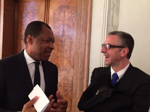 Okwui Enwezor e Vincenzo Trione