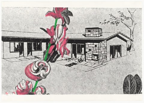 Sigmar Polke, Weekend House from Graphics of Capitalist Realism, 1967-1968