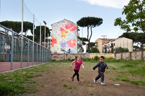 Street art a San Basilio