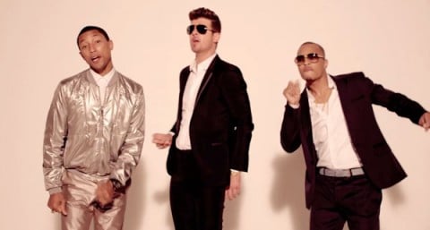 Thicke, Pharrell e T.I.