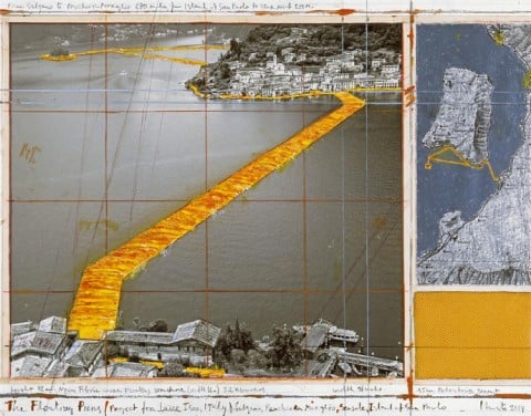 Christo, The Floating Piers, foto André Grossmann© 2015 Christo