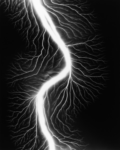 Hiroshi Sugimoto, Lightning Fields 225, 2009 - courtesy l’artista
