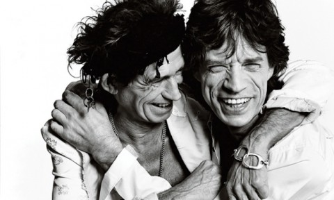 Keith Richards e Mick Jagger (foto Mario Testino-Taschen)