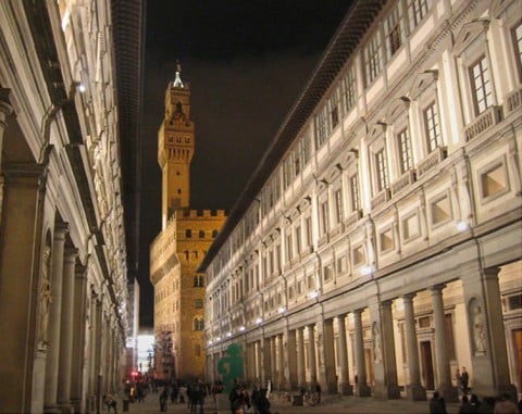 Loggiato degli Uffizi, Firenze