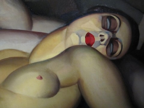 Tamara de Lempicka - veduta della mostra presso Palazzo Chiablese, Torino 2015