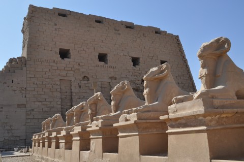 Una veduta di Luxor