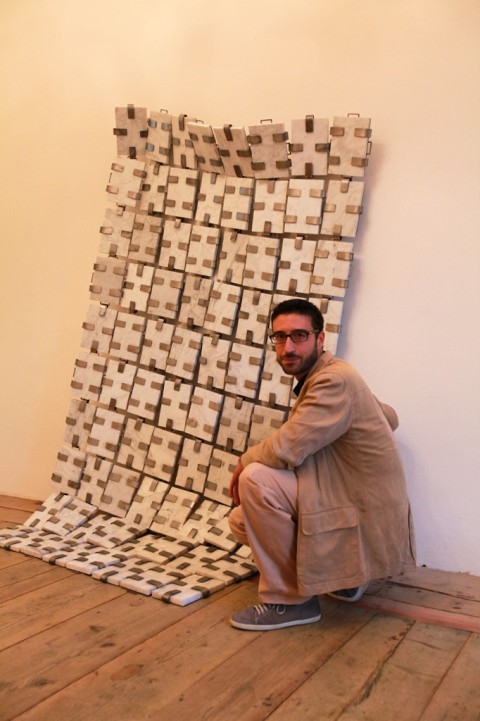 Alberto Gianfreda, vincitore della III edizione del Concorso di scultura Antonio Canova con l'opera La Veste
