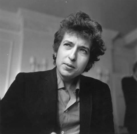 Bob Dylan nell'aprile del 1965 - photo Evening Standard/Getty Images