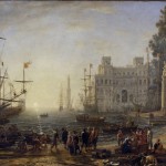 Claude Lorrain, Porto Villa Medici - Firenze, Galleria degli Uffizi