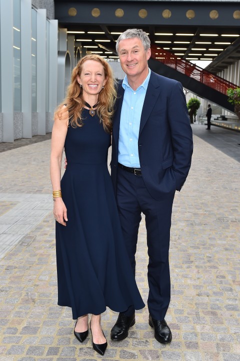  David Zwirner e Monica Zwirner alla Fondazione Prada (foto Stefania D'Alessandro Getty Images per Fondazione Prada)