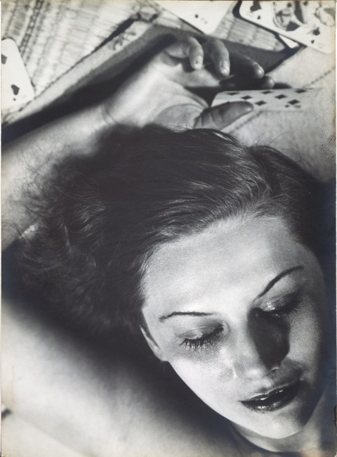 FlorenceHenri, Femme aux Cartes, 1930