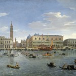 Gaspar van Wittel, Il Palazzo Ducale di Venezia visto da San Giorgio, 1697 - Madrid, Museo Nacional del Prado