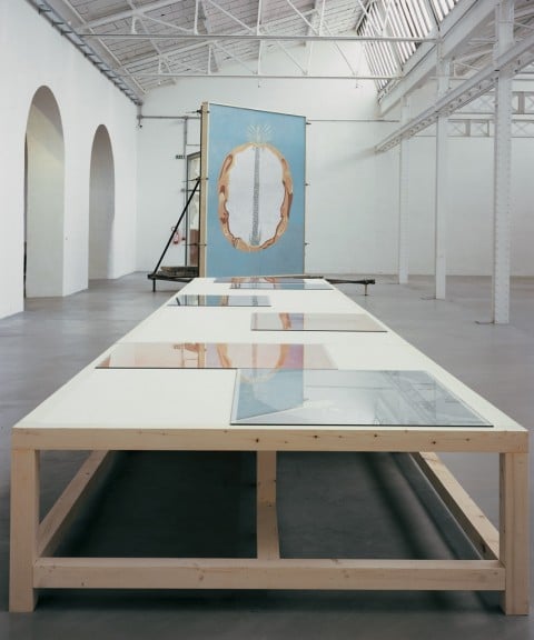 Giuseppe Caccavale, Tavolo da disegno, Museo MAXXI, Roma, 2002-03