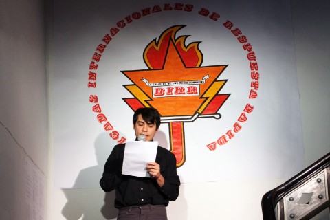 Hamlet Lavastida, Brigadas internacionales de respuesta rapida, 2013 - performance