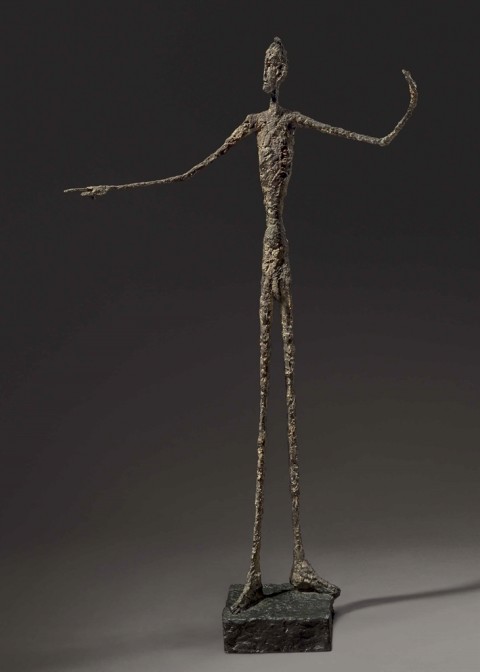 Alberto Giacometti, L’homme au doigt, 1947