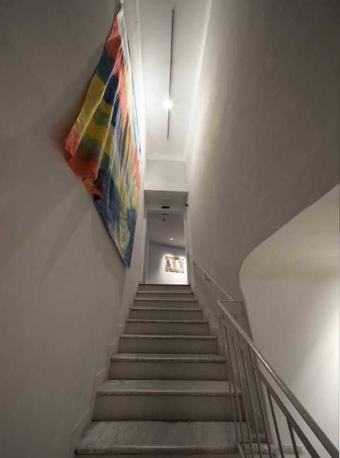 La pittura in sé - veduta della mostra press ABC Arte, Genova 2015