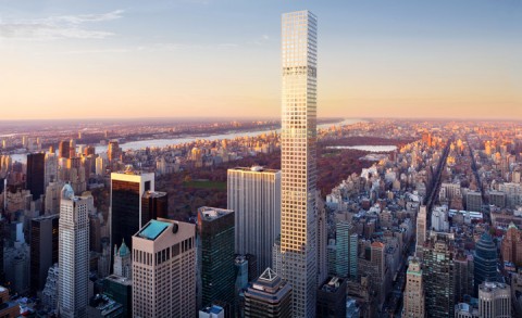 La torre residenziale più alta d'occidente appena terminata su Park Avenue