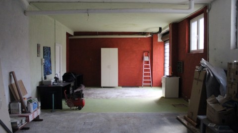 Lo spazio /77, prima dei lavori di ristrutturazione