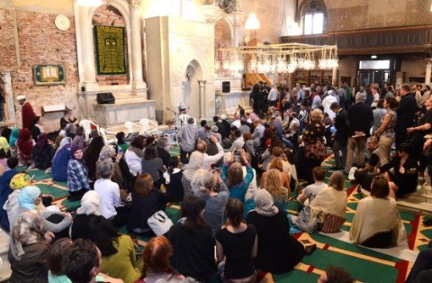 Biennale di Venezia 2015 - Padilgione Islanda - Christoph Büchel - Santa Maria della Misericordia convertita in moschea