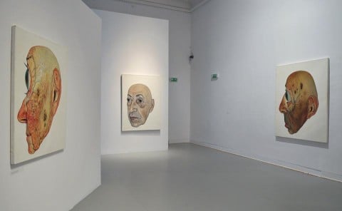 Tamy Ben-Tor & Miki Carmi – Young Emerging Artists Eating and Fucking - veduta della mostra presso la Zacheta National Gallery, Varsavia 2015