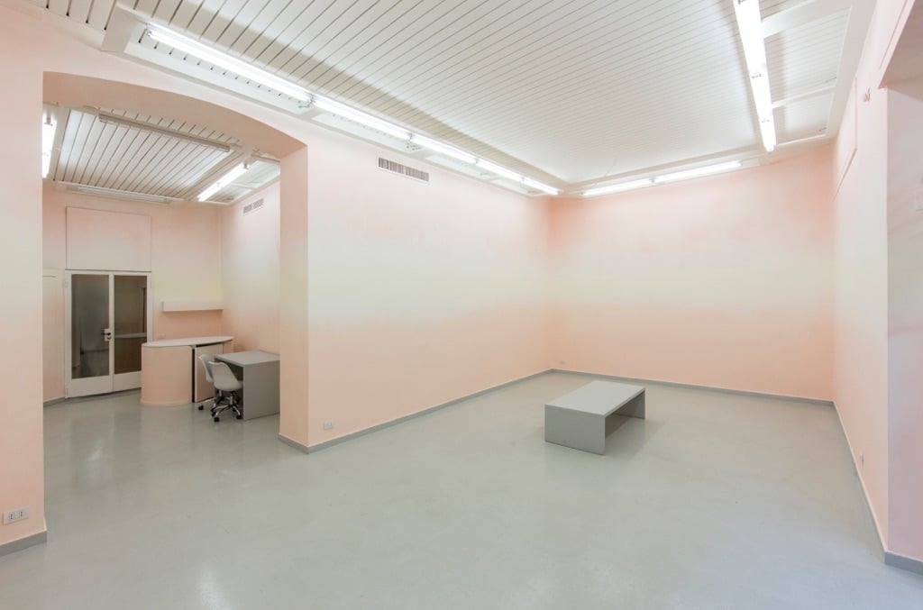 Valentino Vago – Camera Picta - veduta della mostra presso la Galleria Luca Tommasi, Milano 2015