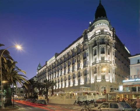 L'hotel Carlton, a Cannes