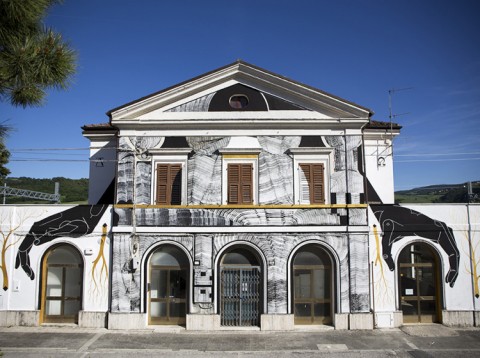 Basik e 2051, stazione di Serra San Quirico (foto Francesco Marini)