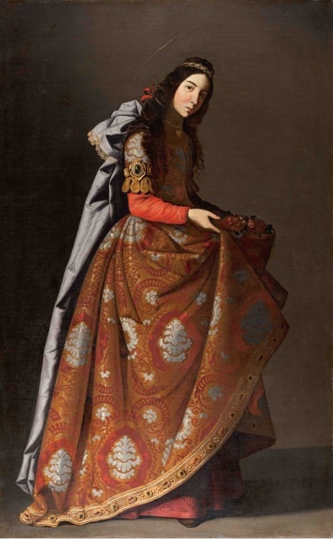 Francisco de Zurbarán, Santa Casilda, 1630-35 ca. - Museo Thyssen-Bornemisza, Madrid