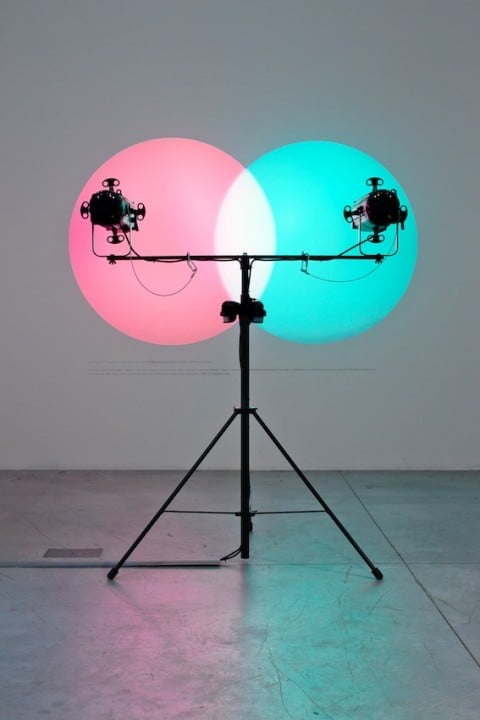 Future Light (Mak) – Amalia Pica – Venn Diagrams (Under the Spotlight), 2011 ©Amalia Pica:Photo Kiki Triantafyllou – Courtesy of Herald St, London; Stigter Van Doesburg, Amsterdam; and Marc Foxx, Los Angeles