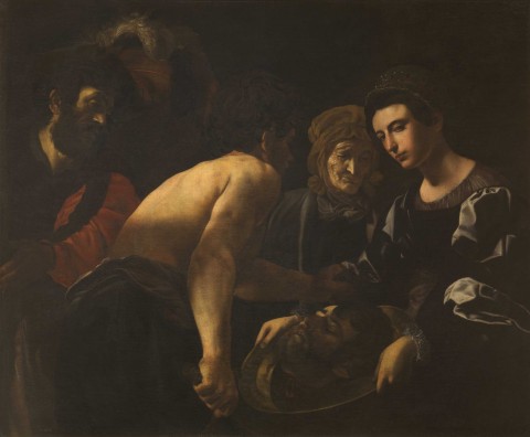 G.B. Caracciolo, Salomè con la testa del Battista. Firenze, Galleria degli Uffizi