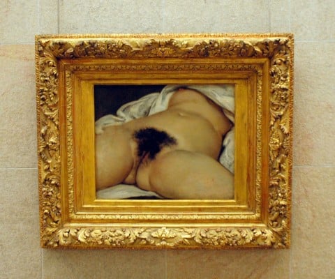 Gustave Courbet, L'origine del mondo, 1866 - olio su tela, cm 45x55