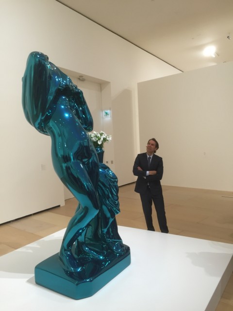 Jeff Koons al Museo Guggenheim di Bilbao