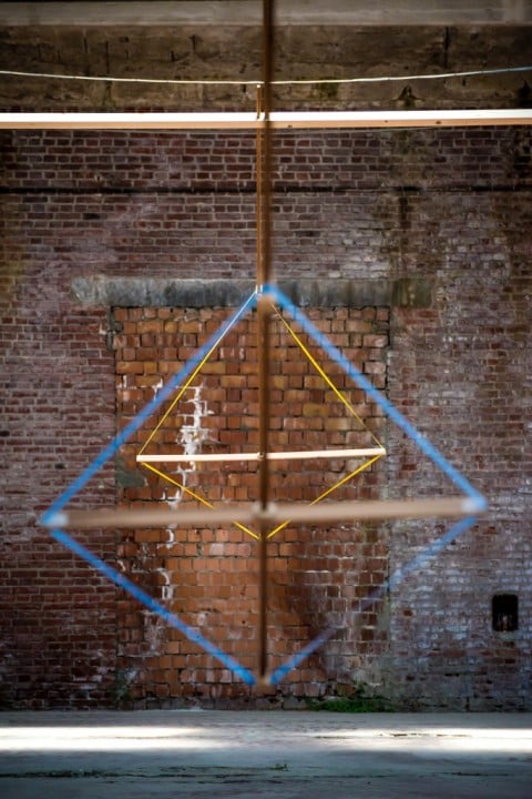 Matteo Marangoni – Quiet Before the Storm - veduta dell'installazione presso Nova Cantieri Creativi, Santo Stefano di Magra 2015 - photo Luca Lupi