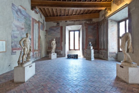 Maurizio Donzelli - Ad Altemps – veduta della mostra presso il Museo Nazionale Romano, Roma 2015