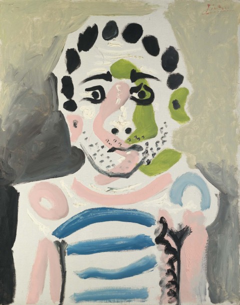 Pablo Picasso, Home au Maillot (1965)