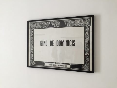 Arte in Centro, Gino De Dominicis, Castelbasso