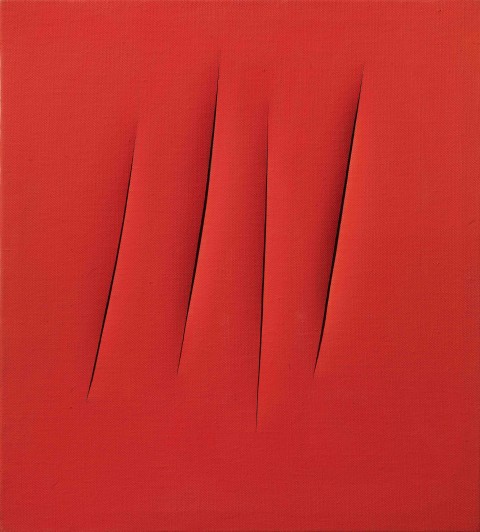 Fontana, Concetto spaziale, attese, 1966