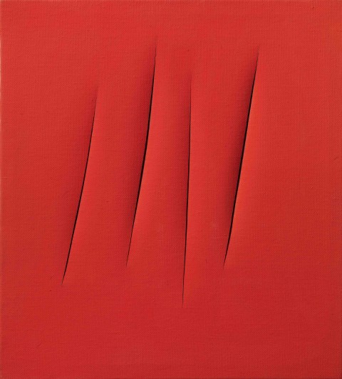 Fontana, Concetto spaziale, attese, 1966