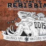 Il murale di Zerocalcare a Rebibbia