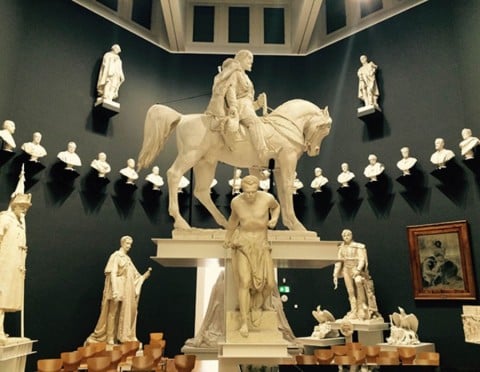 Interno del Museo Vincenzo Vela